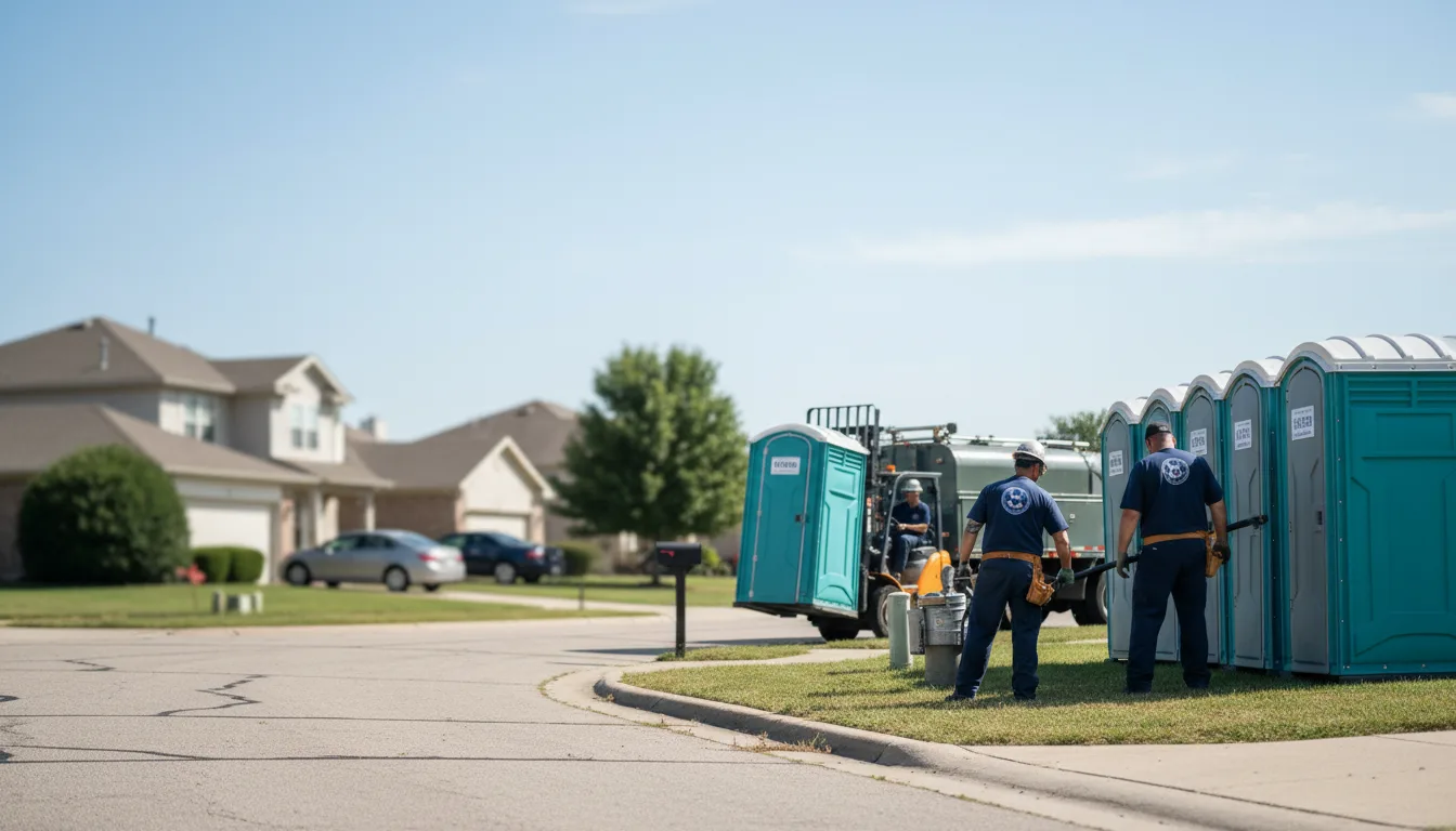 Porta Potty Rental in Streamwood, IL near me